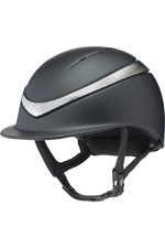 Charles Owen Halo Helmet & Free Headband HALOBS - Black / Platinum